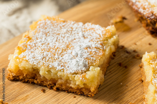 Billede på lærred Homemade Gooey Butter Cake