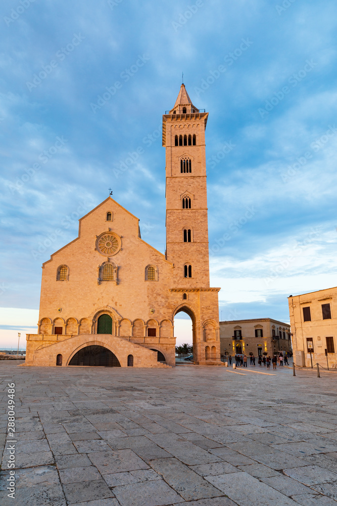 Italy, Apulia, Province of Barletta-Andria-Trani, Trani. San Nicola Pellegrino cathedral.