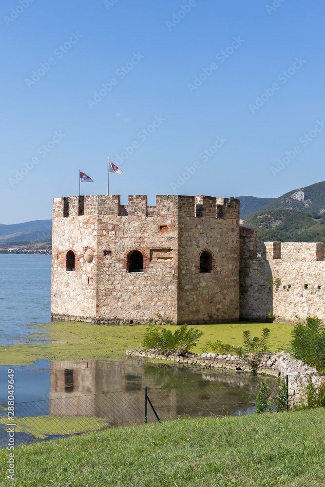 Golubac Fortress -  on the south side of the Danube River, Serbia