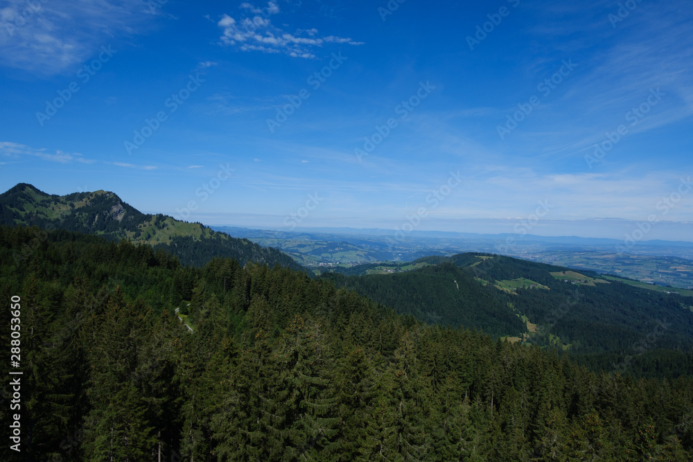 landscape in the mountains