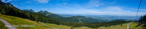 landscape in the mountains