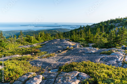 summit of cadillac mountain acadia