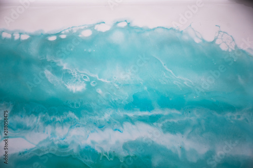 resin art ocean series and process