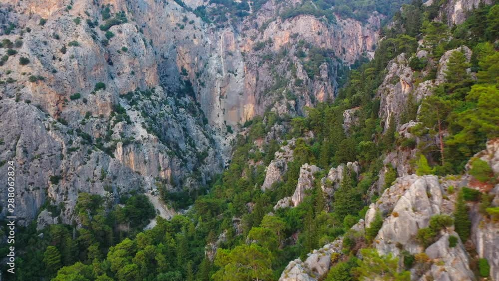 Amazing aerial view of mediterranean mountains. Amazing aerial view of mediterranean mountains.