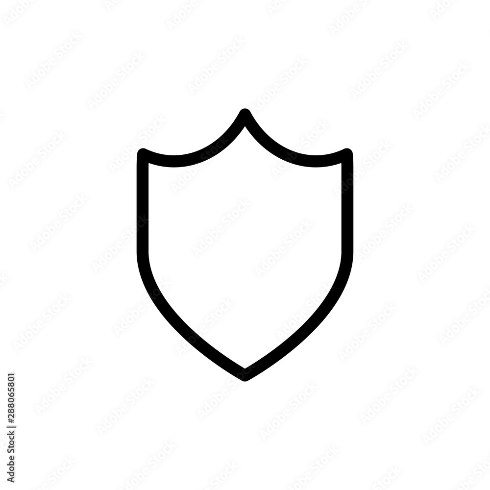 Shield icon trendy Shield icon trendy