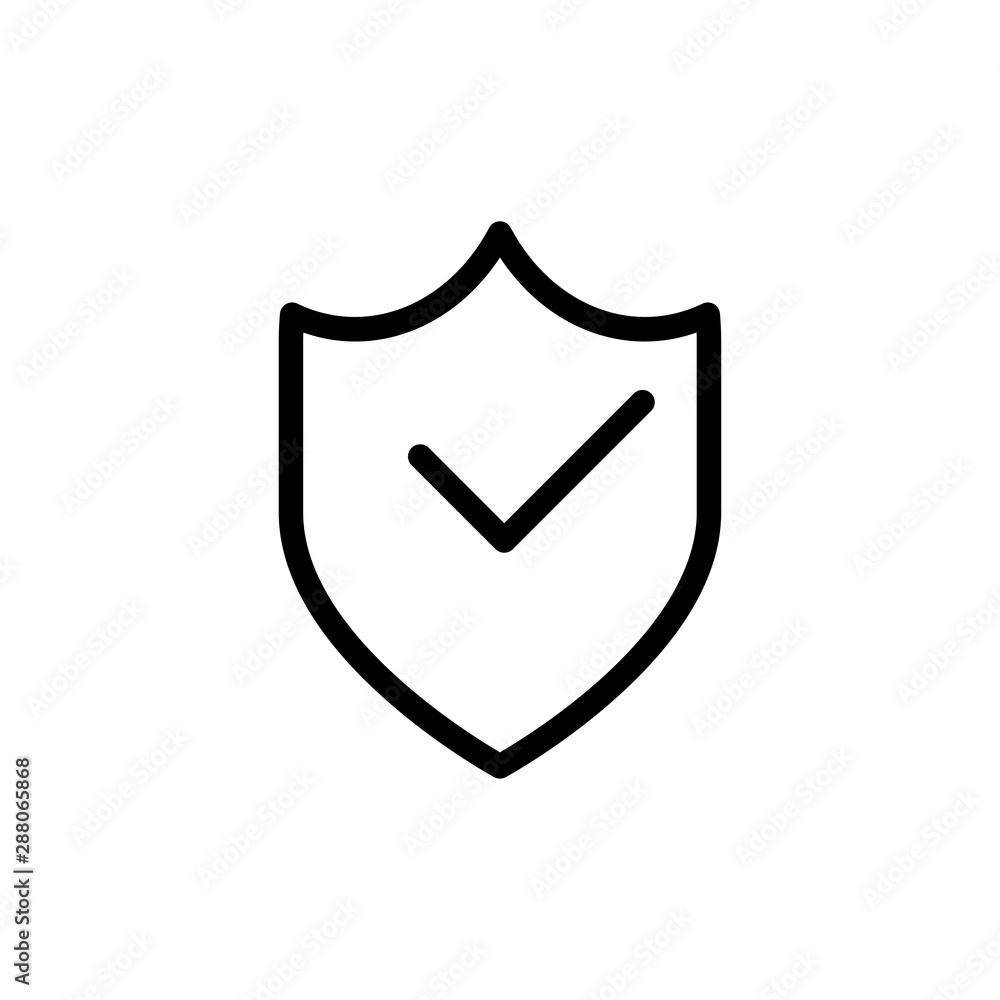 Shield icon trendy Shield icon trendy