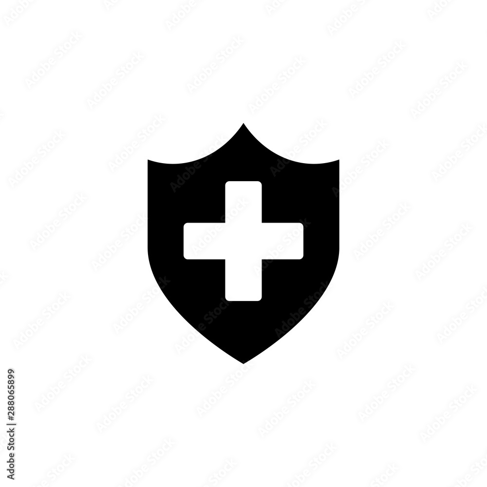 Fototapeta premium Shield icon trendy