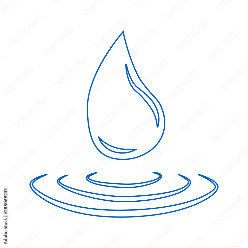 Water drop and spill. Blue water drop and water spill. Water drop and spill. Blue water drop and water spill.
