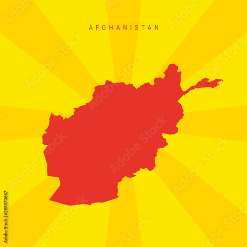 Afghanistan Vector Map