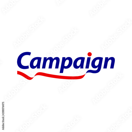 Campaign Logo. Election Symbol. Icon Vector Eps 10.