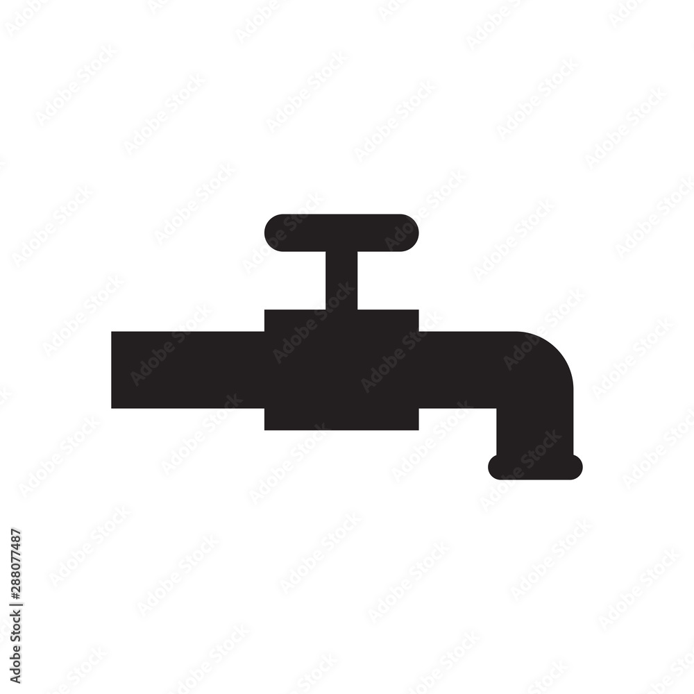 faucet icon vector design template