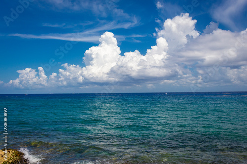 CANCUN, MEXICO - JULY 28, 2018. Xcaret park in Cancun Mexico  photo