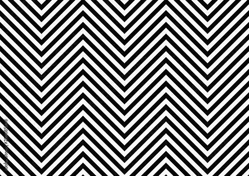 Geometric textured herringbone seamless pattern vector. Black,white.