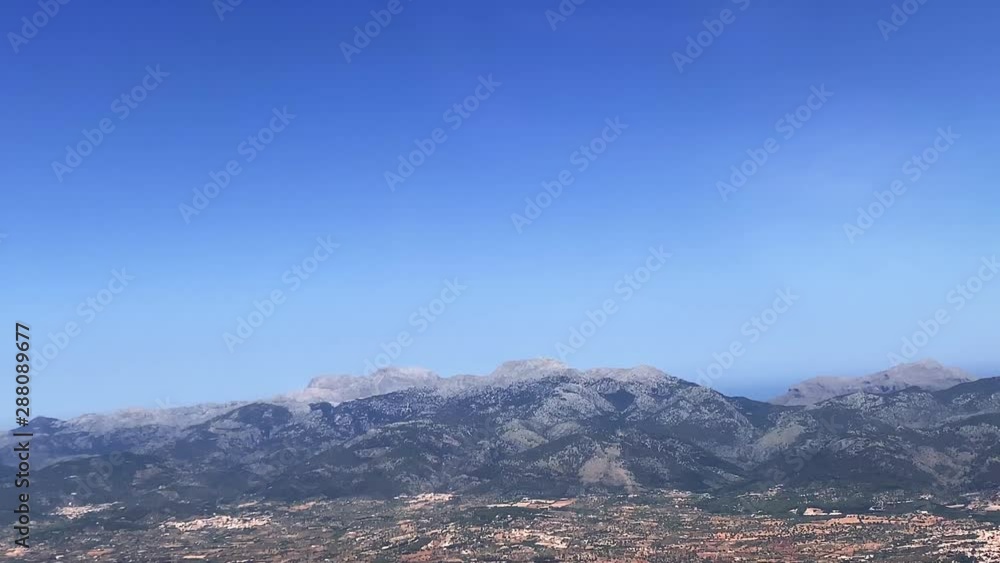 fields and mountains of the spanish island of Mallorca fields and mountains of the spanish island of Mallorca