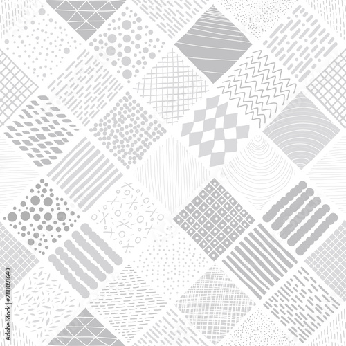 Geometric background. Seamless pattern.Vector. 幾何学パターン
