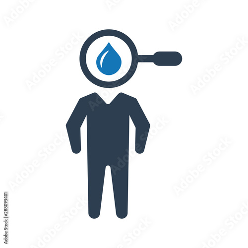 Blood donor search icon