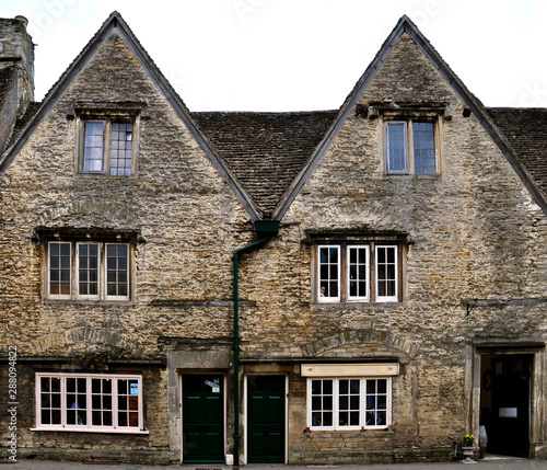 Photos Medieval traditional stone brick house