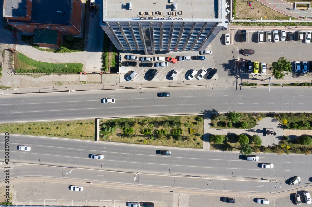 Aerial view of Ulaanbaatar, the capital of Mongolia, circa June 2019 Aerial view of Ulaanbaatar, the capital of Mongolia, circa June 2019
