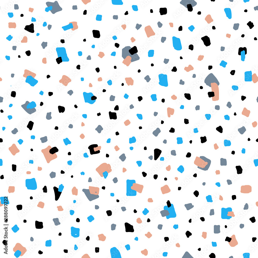 Terrazzo floor texture. Abstract background. Seamless mosaic flooring surface painting with stones, marble, quartz, granite. Suitable for office decoration, postcards, envelopes, invitations. Terrazzo floor texture. Abstract background. Seamless mosaic flooring surface painting with stones, marble, quartz, granite. Suitable for office decoration, postcards, envelopes, invitations.