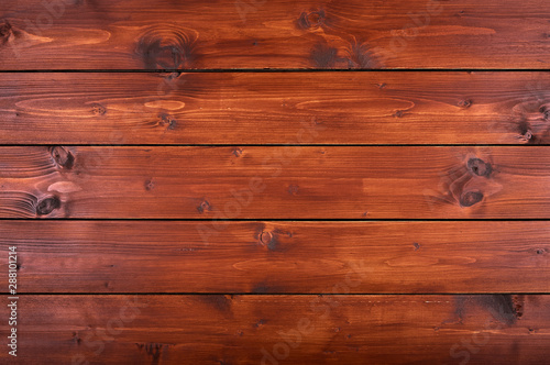 Realistic painted wooden background or table top in natural brown color
