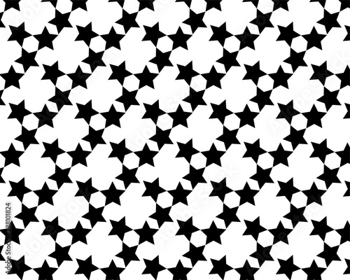 geometric pattern abstract white and black tone vector background, line overlapping with modern concept