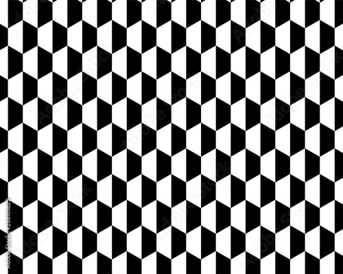 geometric pattern abstract white and black tone vector background, line overlapping with modern concept