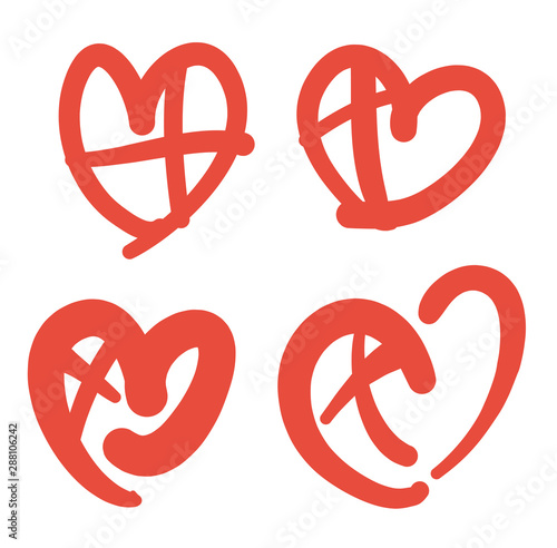 Christians pray for God to animated vector graphics.