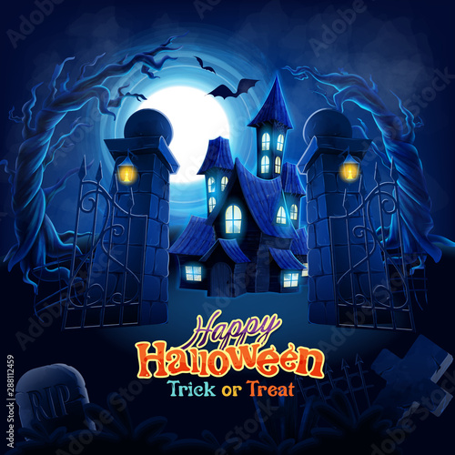 halloween night background