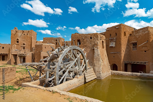 Water supply system (water supply) in ancient Central Asia. photo