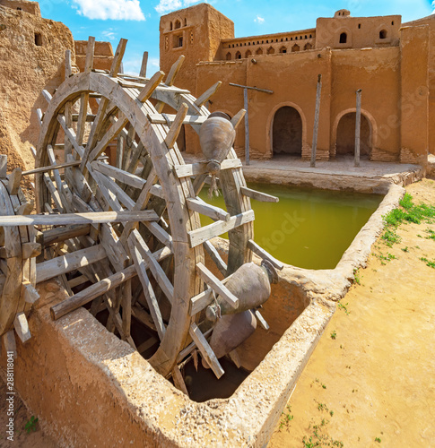 Water supply system (water supply) in ancient Central Asia. photo