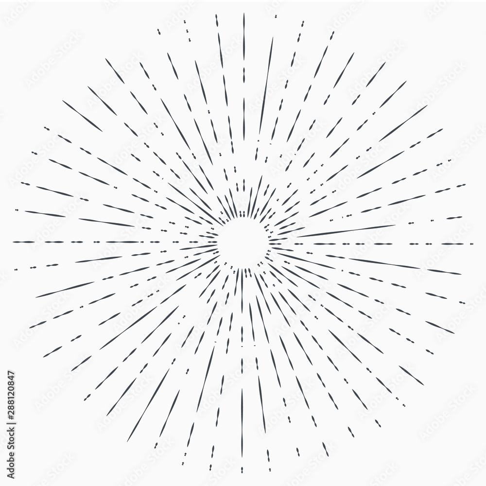Sun burst, star burst sunshine. Design element for logo, signs Dynamic style Abstract explosion Sun burst, star burst sunshine. Design element for logo, signs Dynamic style Abstract explosion