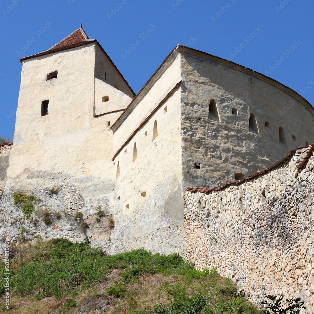 Romania - Rasnov castle Romania - Rasnov castle
