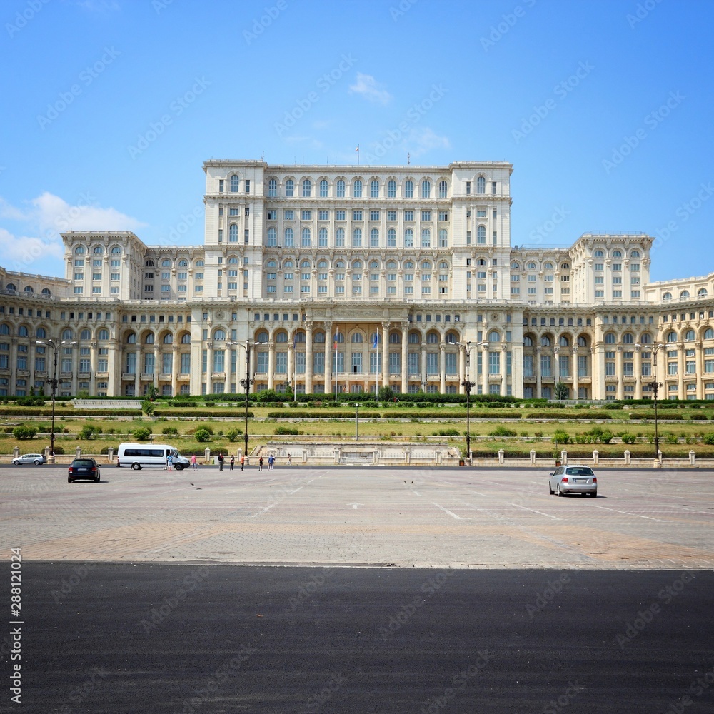 Bucharest, Romania - Palace of the Parliament.