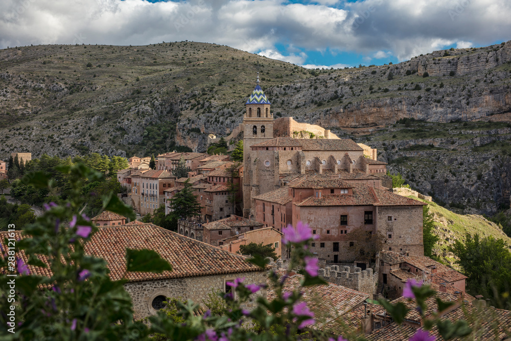 historische Stadt Albarracin in Teruel, Spanien