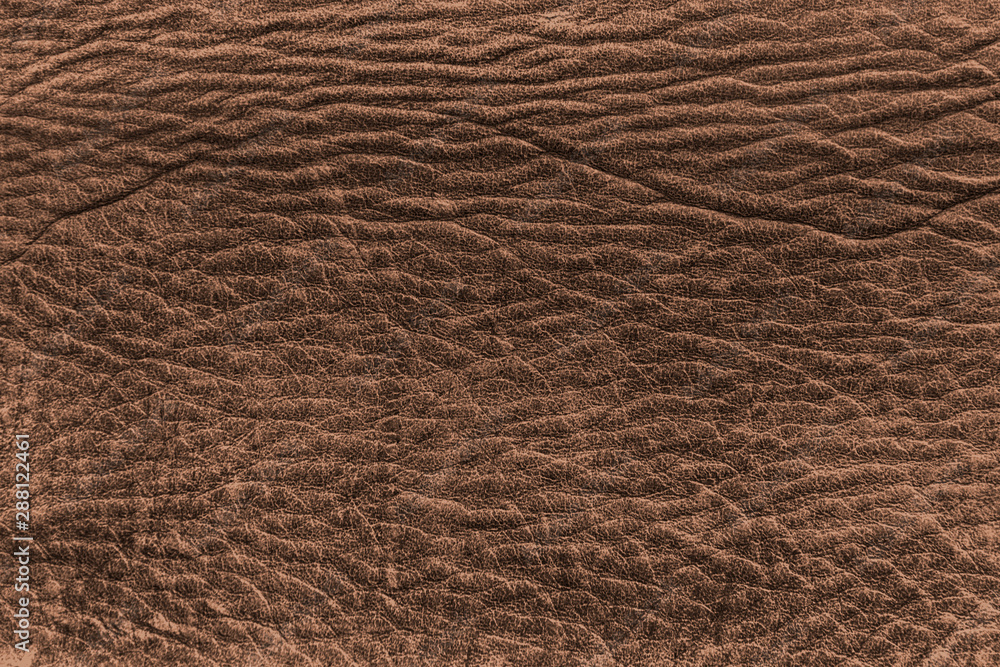 Brown genuine leather texture background, surface Brown genuine leather texture background, surface