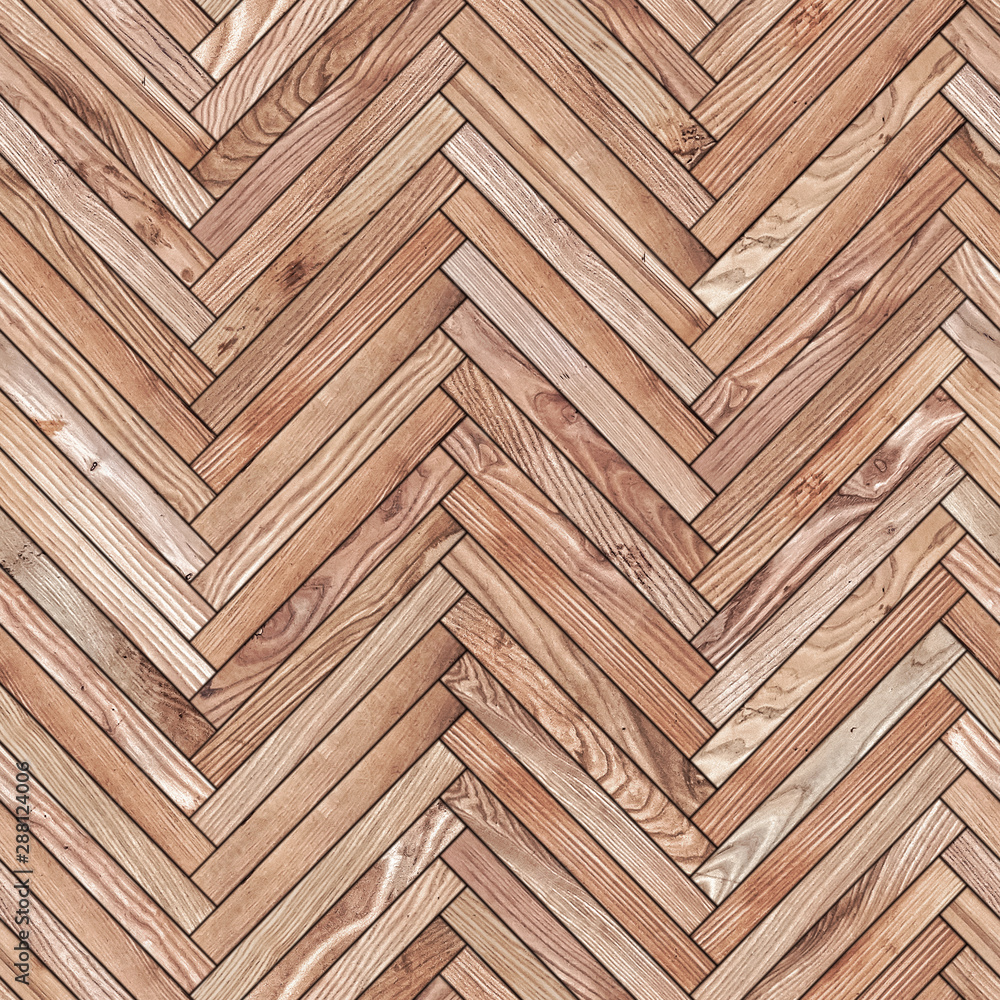 Natural parquet seamless floor texture. Herringbone Natural parquet seamless floor texture. Herringbone
