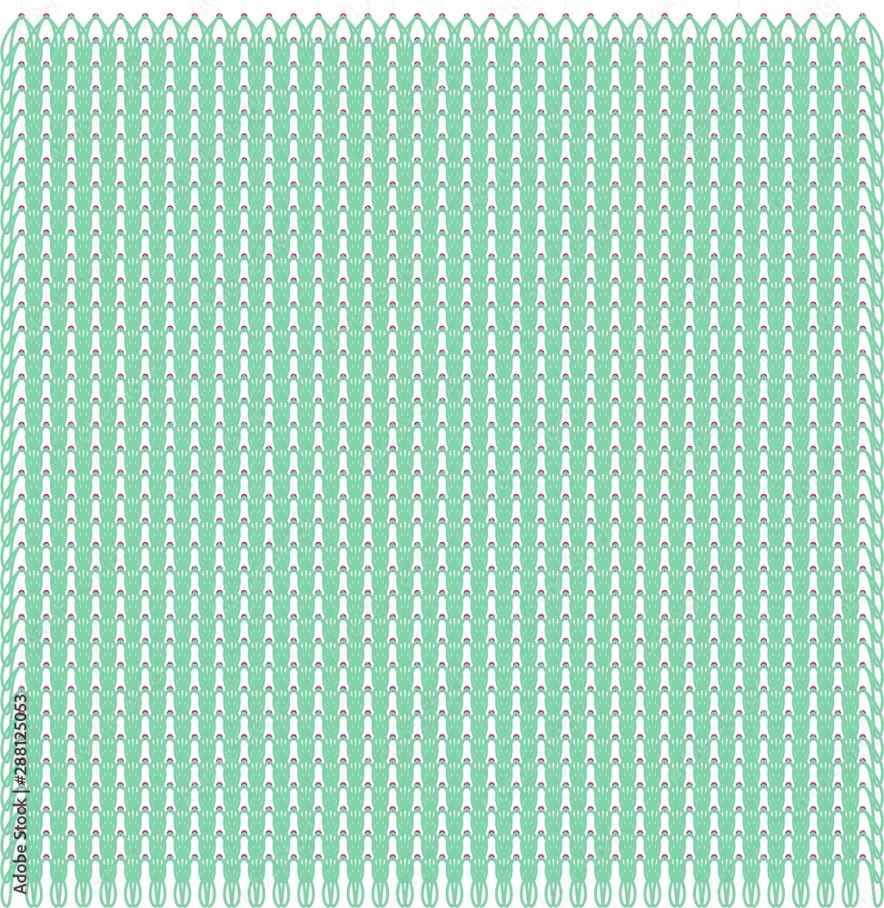 Green pattern on white backdrop Green pattern on white backdrop