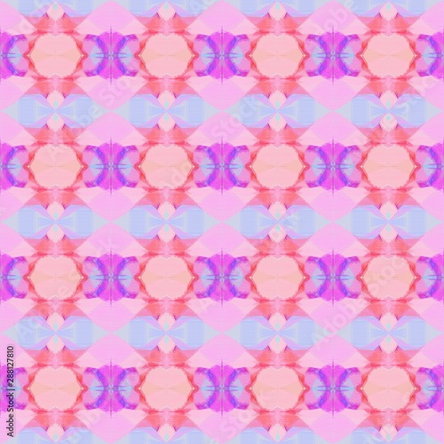 seamless vintage pattern with thistle, medium orchid and orchid colors. repeating background illustration can be used for wallpaper, creative or textile fashion design