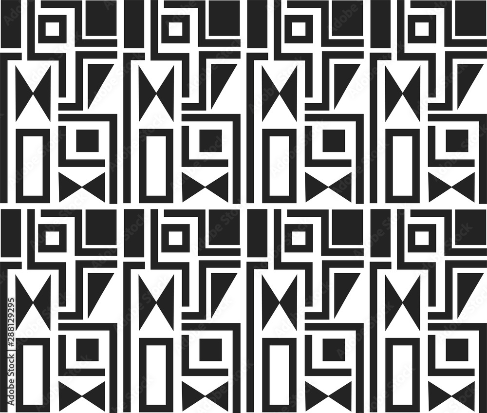 black and white seamless geometric pattern black and white seamless geometric pattern