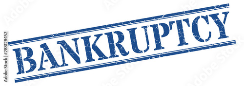 bankruptcy stamp. bankruptcy square grunge sign. bankruptcy
