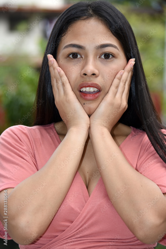 A Startled Minority Person