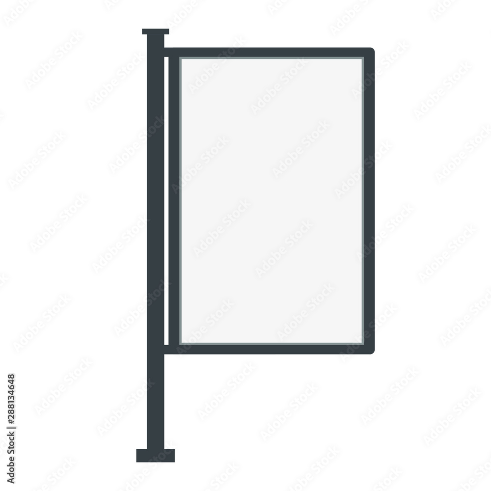 blank screen billboard sign illustration vector blank screen billboard sign illustration vector