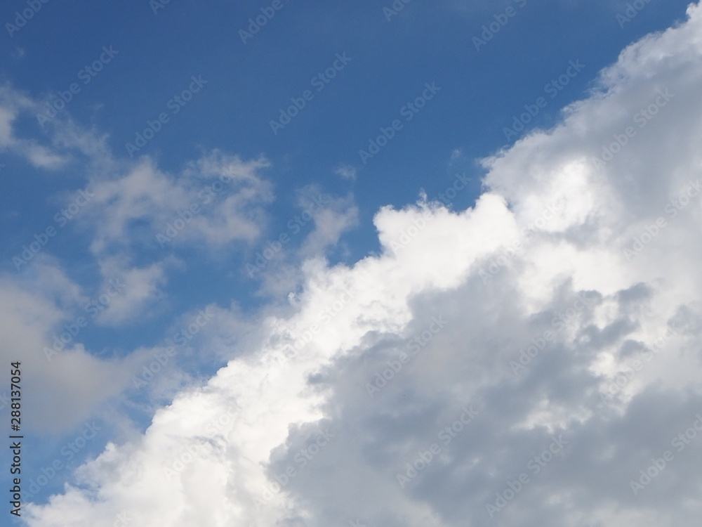 Beautiful sky in thailand. Beautiful Blue Sky Background with White Clouds. The blue backdrop has some clouds. Beautiful sky in thailand. Beautiful Blue Sky Background with White Clouds. The blue backdrop has some clouds.