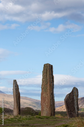 machrie moor standing stones in arran