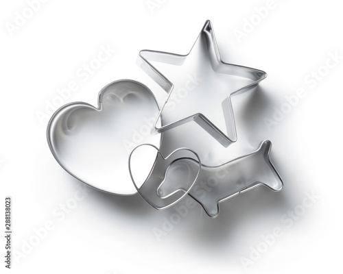 cookie cutter isolated on white background