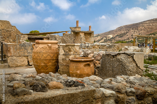 Knossos Palace. Greece. Crete. 