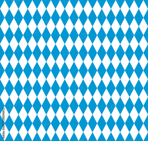 Bavarian flag seamless pattern