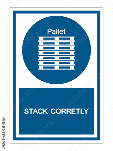 PPE Icon.Stack Correctly Symbol Sign Isolate On White Background,Vector Illustration