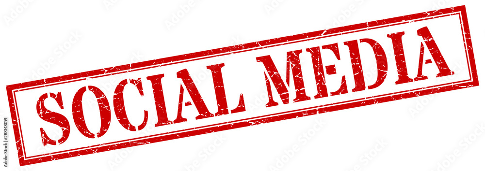 social media stamp. social media square grunge sign. social media social media stamp. social media square grunge sign. social media