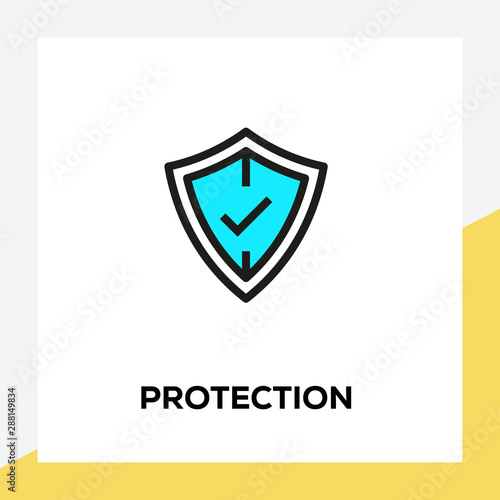 Free Download PROTECTION LINE ICON SET - GFXLoad